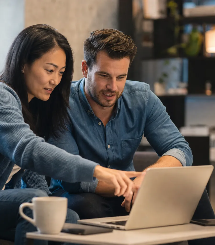 A consultant working through a build-or-buy comparison