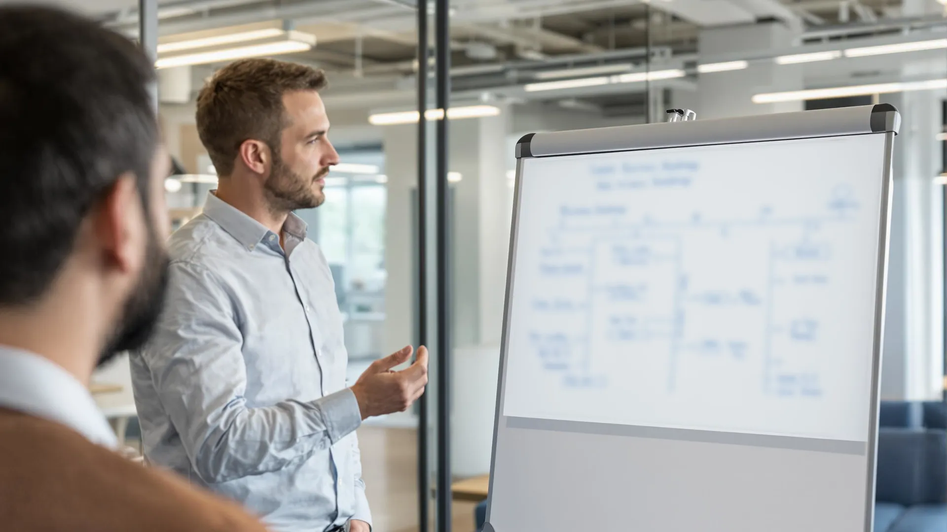 Consultant analyzing AI and Code