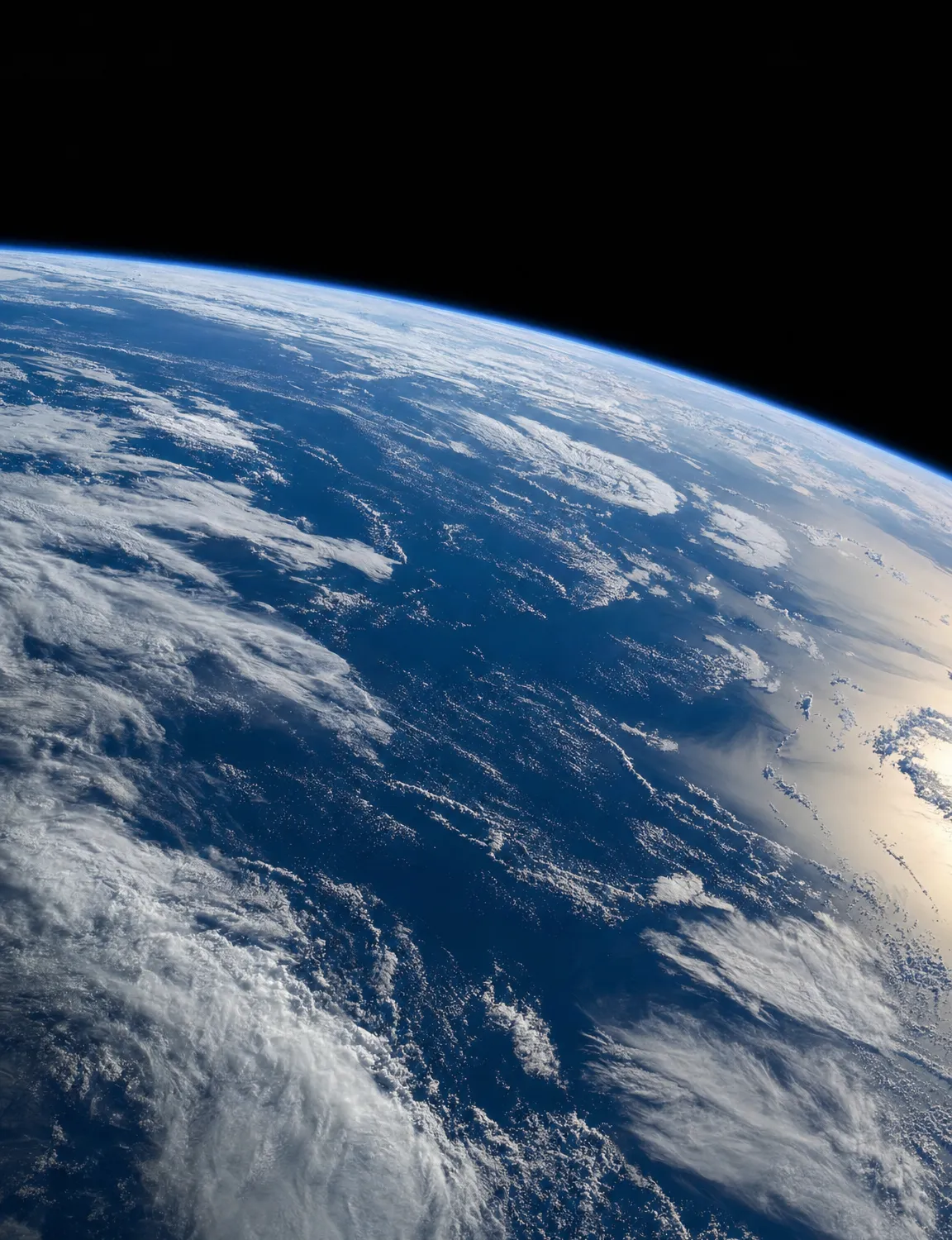 Earth observed from orbit