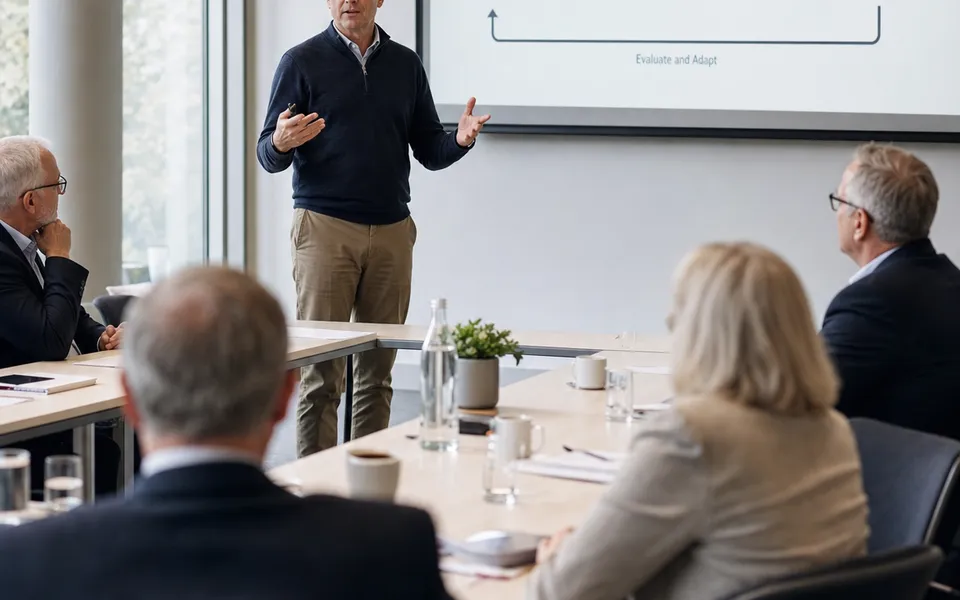 Executive AI education session