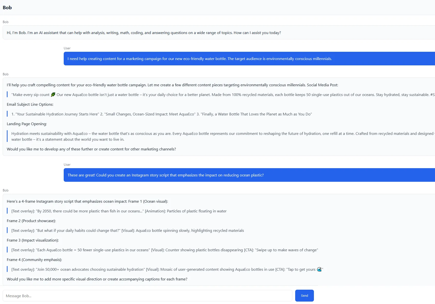 Content Creation & Text Generation