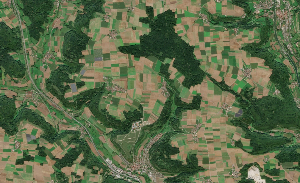 Radar satelitte images