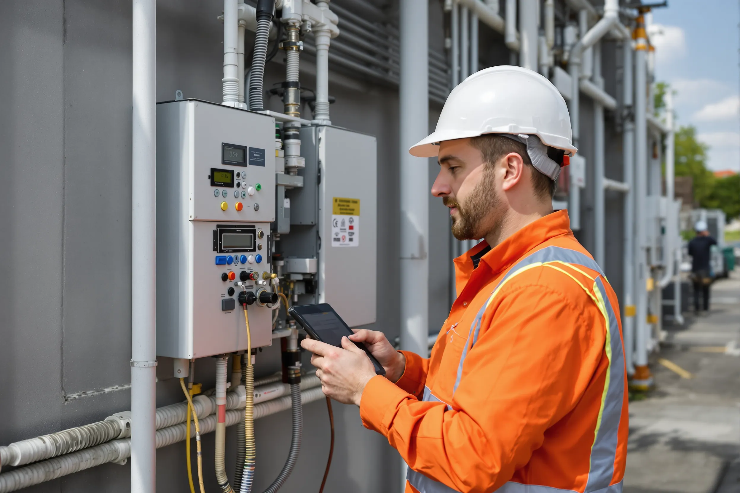 AI-based predictive maintenance visualization