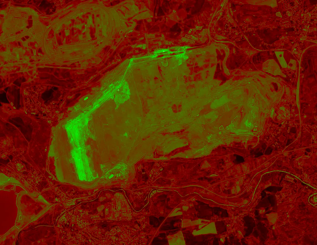Satellite-based natural resource detection visualization